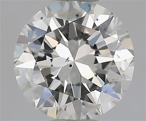 Foto Diamante Natural 1.00 quilates, Redondo , Color H, claridad SI1 y certificado GIA de