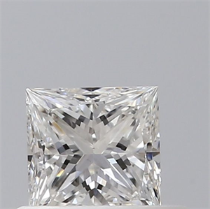 Foto Diamante Natural 0.40 quilates, Princesa , Color E, claridad SI1 y certificado GIA de