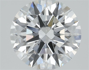 Picture of Lab Grown Diamond 1.10 Carats, Round with Ideal Cut, E Color, VS1 Clarity and Certified by IGI