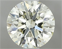 Diamante Natural 0.76 quilates, Redondo , Color N, claridad VS2 y certificado GIA