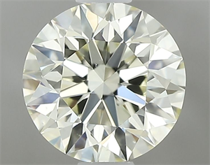 Foto Diamante Natural 0.76 quilates, Redondo , Color N, claridad VS2 y certificado GIA de