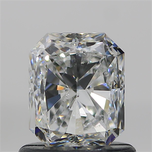Picture of Natural Diamond 1.03 Carats, Radiant with  Cut, F Color, SI1 Clarity and Certified by GIA