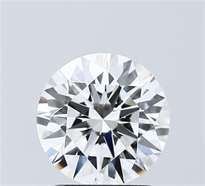 Picture of Lab Grown Diamond 1.50 Carats, Round with Ideal Cut, D Color, VVS2 Clarity and Certified by IGI