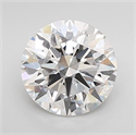 Del inventario de diamantes de laboratorio, 3.02 quilates, Redondo , Color E, claridad VS2 y certificado IGI
