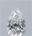 Natural Diamond 0.30 Carats, Pear with  Cut, E Color, VS2 Clarity and Certified by GIA