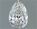 Diamante Natural 0.80 quilates, De pera , Color I, claridad VVS1 y certificado GIA