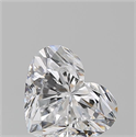 Natural Diamond 2.01 Carats, Heart with  Cut, D Color, VVS1 Clarity and Certified by GIA