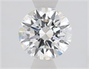 Lab Grown Diamond 1.01 Carats, Round with Excellent Cut, F Color, VVS1 Clarity and Certified by IGI