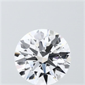 Lab Grown Diamond 1.53 Carats, Round with Ideal Cut, D Color, VS1 Clarity and Certified by IGI