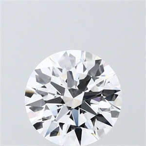 Picture of Lab Grown Diamond 1.53 Carats, Round with Ideal Cut, D Color, VS1 Clarity and Certified by IGI