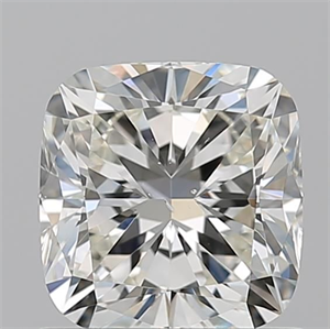 Picture of Natural Diamond 1.01 Carats, Cushion with  Cut, J Color, SI1 Clarity and Certified by GIA