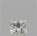 Diamante Natural 0.50 quilates, Princesa , Color F, claridad VS1 y certificado GIA
