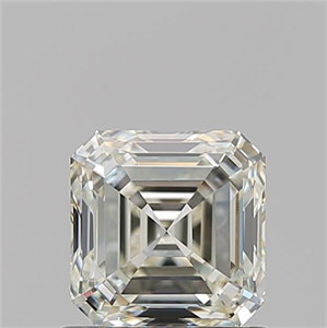 Foto Diamante Natural 1.01 quilates, Asscher , Color J, claridad VVS2 y certificado IGI de