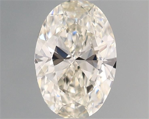 Picture of Natural Diamond 0.40 Carats, Oval with  Cut, I Color, VVS1 Clarity and Certified by IGI