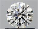 Diamante Natural 0.54 quilates, Redondo , Color H, claridad VVS2 y certificado GIA