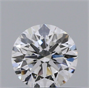 Natural Diamond 0.40 Carats, Round with Very Good Cut, F Color, VS2 Clarity and Certified by GIA