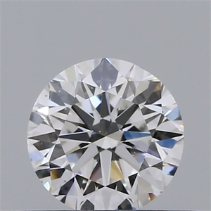 Foto Diamante Natural 0.40 quilates, Redondo , Color F, claridad VS2 y certificado GIA de