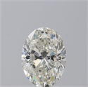 Diamante Natural 3.01 quilates, Ovalado , Color I, claridad VS1 y certificado GIA