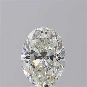 Foto Diamante Natural 3.01 quilates, Ovalado , Color I, claridad VS1 y certificado GIA de