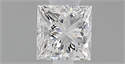Diamante Natural 0.29 quilates, Princesa , Color E, claridad VVS1 y certificado GIA