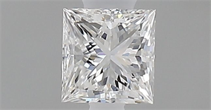Foto Diamante Natural 0.29 quilates, Princesa , Color E, claridad VVS1 y certificado GIA de