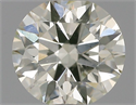 Natural Diamond 0.50 Carats, Round with Excellent Cut, L Color, SI2 Clarity and Certified by GIA