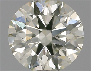 Picture of Natural Diamond 0.50 Carats, Round with Excellent Cut, L Color, SI2 Clarity and Certified by GIA