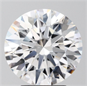 Lab Grown Diamond 3.57 Carats, Round with Ideal Cut, D Color, VS1 Clarity and Certified by IGI