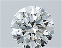 Diamante Natural 0.76 quilates, Redondo , Color H, claridad IF y certificado IGI