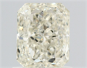 Natural Diamond 1.02 Carats, Radiant with  Cut, N Color, VVS2 Clarity and Certified by GIA