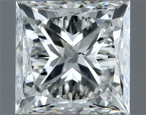 Picture of Natural Diamond 1.01 Carats, Princess with  Cut, G Color, VS2 Clarity and Certified by IGI