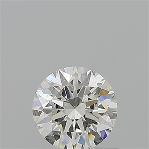 Picture of Natural Diamond 0.59 Carats, Round with Excellent Cut, I Color, SI1 Clarity and Certified by GIA