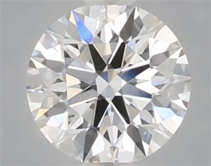 Picture of Lab Grown Diamond 1.06 Carats, Round with Ideal Cut, D Color, VVS2 Clarity and Certified by IGI