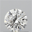 Diamante Natural 0.53 quilates, Redondo , Color F, claridad I1 y certificado GIA
