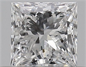 Diamante Natural 0.30 quilates, Princesa , Color D, claridad SI1 y certificado GIA