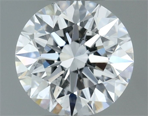 Picture of Natural Diamond 0.52 Carats, Round with Excellent Cut, E Color, SI1 Clarity and Certified by GIA