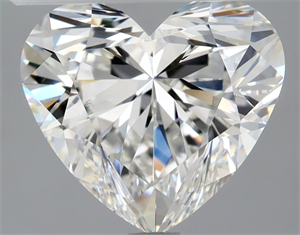 Picture of Natural Diamond 2.08 Carats, Heart with  Cut, G Color, IF Clarity and Certified by GIA