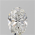 Diamante Natural 0.90 quilates, Ovalado , Color G, claridad VS1 y certificado GIA