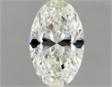 Diamante Natural 0.71 quilates, Ovalado , Color J, claridad VVS1 y certificado GIA