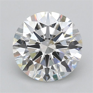 Picture of Lab Grown Diamond 3.02 Carats, Round with Ideal Cut, D Color, VVS1 Clarity and Certified by IGI
