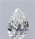 Diamante Natural 0.40 quilates, De pera , Color H, claridad VVS1 y certificado GIA