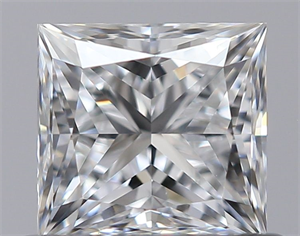 Foto Diamante Natural 0.60 quilates, Princesa , Color E, claridad VS1 y certificado GIA de