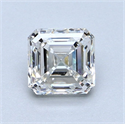 Diamante Natural 1.50 quilates, Asscher , Color H, claridad VS1 y certificado GIA