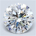 Diamante Natural 2.80 quilates, Redondo , Color F, claridad VS1 y certificado GIA