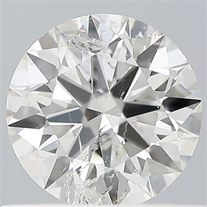 Foto Diamante Natural 0.50 quilates, Redondo , Color G, claridad SI2 y certificado IGI de