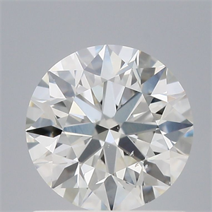 Picture of Natural Diamond 0.78 Carats, Round with Excellent Cut, F Color, SI1 Clarity and Certified by IGI