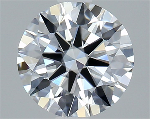 Picture of Natural Diamond 1.09 Carats, Round with Excellent Cut, D Color, FL Clarity and Certified by GIA