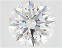 Del inventario de diamantes de laboratorio, 4.55 quilates, Redondo , Color F, claridad VS1 y certificado IGI