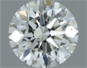 Natural Diamond 0.70 Carats, Round with Very Good Cut, H Color, SI2 Clarity and Certified by IGI