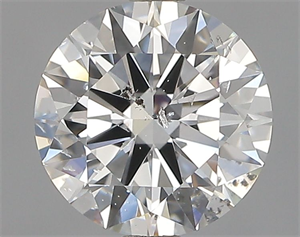 Picture of Natural Diamond 1.00 Carats, Round with Excellent Cut, F Color, SI2 Clarity and Certified by GIA